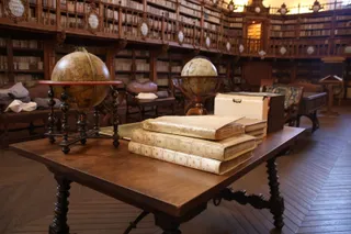 Reportaje en la Biblioteca General Histórica