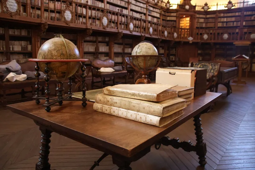 Reportaje en la Biblioteca General Histórica