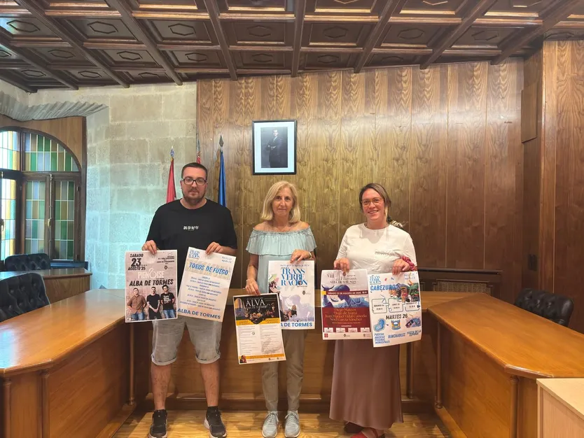 Presentación de las fiestas de agosto de Alba de Tormes