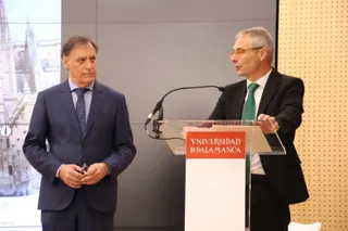 Clausura de la jornada “Salamanca, ciudad del español'. Foto de archivo