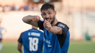Dani Selma celebra un gol | FOTO SAN FERNANDO CD