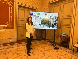 Myriam Rodríguez concejala de Medio Ambiente.