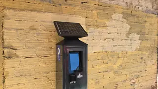 Nuevo parquímetro en la calle Don Bosco | Andrea Mateos