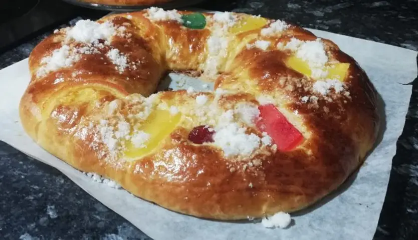 Roscón de reyes elaborado en casa con la receta de Salamanca24horas (1)