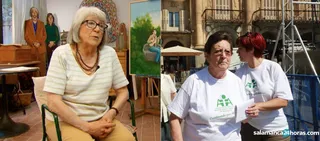 Isabel Villar y Magdalena AFA