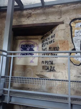 Vandalismo en la Cueva de Salamanca