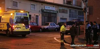 Un herido en un atropello en Alfonso IX