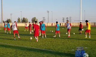 Selección de castilla y león entrenamiento