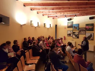 Reunión sobre la CETS celebrada con alcaldes en Gredos
