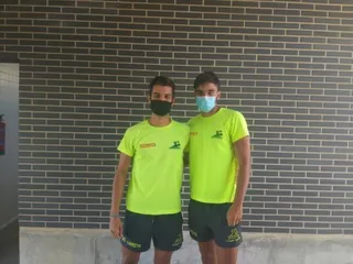 Diego Valiente (izq.) y Guillermo Carpio (dcha.)
