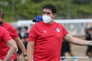 Javi Guillén, técnico del Salamanca CF UDS B.