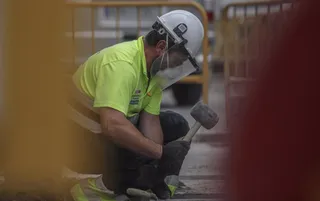 Un trabajador. | EP