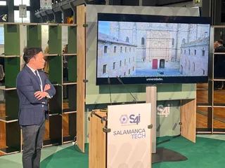 Pedro Martínez en la Feria Science for Industry
