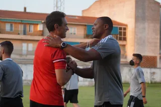 Baptista, en el triangular de pretemporada ante Unionistas y Ciudad Rodrigo | FOTO SALAMANCA24HORAS.COM