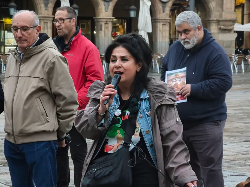 El pueblo iraní alza la voz en Salamanca por la libertad y la democracia