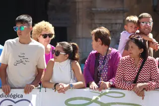 La Vuelta Ciclista a Salamanca pasa por la Plaza Mayor