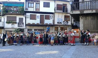 Fiestas en Mogarraz: Festival folclórico