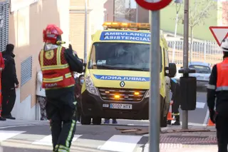 Incendio en una vivienda de la calle San Arcadio