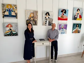 Exposición de las meninas en Santa Marta 
