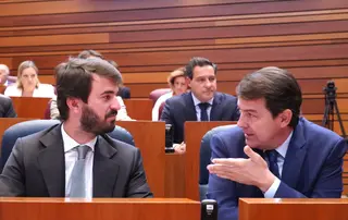 García Gallardo con Fernández Mañueco. Agencia ICAL