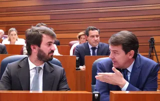 García Gallardo con Fernández Mañueco. Agencia ICAL