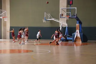 Final del torneo Diputación de baloncesto femenino