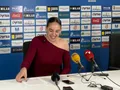 Iyana Martín, en su despedida como jugadora de Perfumerías Avenida | FOTO SALAMANCA24HORAS.COM