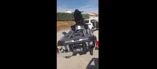 Imagen del los dos vehículos recuperados por la Guardia Civil de Salamanca