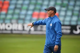 Antonio Calderón da instrucciones en el Helmántico / FOTO DE ARCHIVO SALAMANCA24HORAS.COM