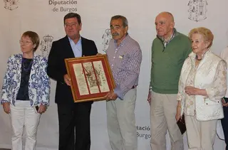 La Asociación Cidiana Tierra de Pinares recibe el 'Álvar Fáñez' del Camino del Cid