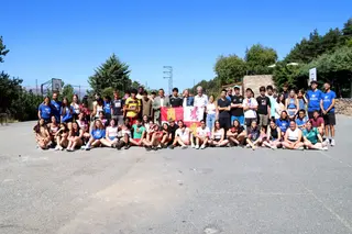 Campamento de multiaventura que se celebra en Navarredonda de Gredos
