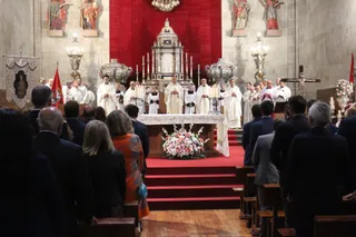 Misa en honor a la Virgen de la Vega