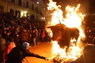 Pasacalles de cenizos en el Carnaval del Toro de Ciudad Rodrigo 2026 | Mateo G.J.