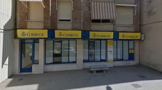Oficina de correos en Guijuelo. Foto de archivo