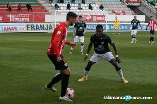 Coque y Anderson, en el partido de ida.