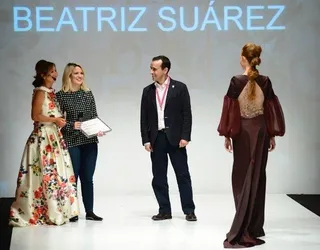La leonesa Beatriz Suárez, premiada en la Pasarela de la Moda de Castilla y León
