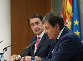 El consejero de Economía y Hacienda y portavoz de la Junta, Carlos Fernández Carriedo. Foto ICAL. Foto de archivo