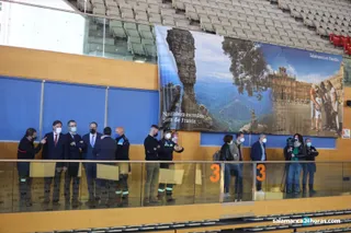 Presentación de la vacunación masiva en el Multiusos