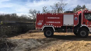 Incendio de pasto y maleza
