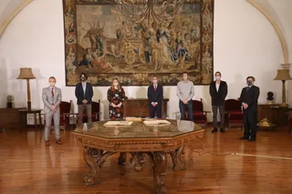 La Universidad de Salamanca celebra la toma de posesión de 21 nuevos catedráticos y profesores. | FOTO: USAL