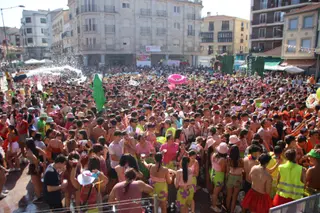 Chupinazo en Guijuelo