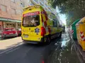 FOTO DE ARCHIVO. Herido leve un hombre de 30 años tras una colisión entre dos turismos en la calle Candelario