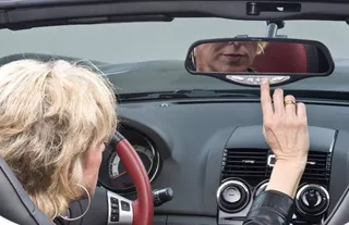 Espejo retrovisor. Foto EP