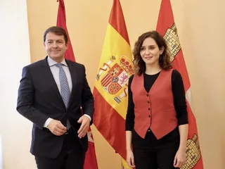 El presidente de la Junta de Castilla y León, Alfonso Fernández Mañueco, se reúne con Isabel Díaz Ayuso. ICAL