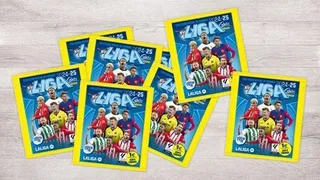 Cromos liga de fútbol. Foto @consumidores