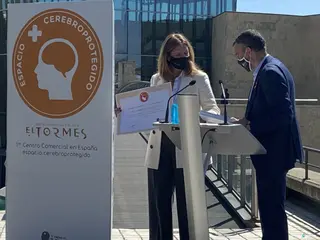 CC El Tormes recibe la certificación "Espacio cerebroprotegido"