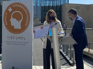 CC El Tormes recibe la certificación "Espacio cerebroprotegido"
