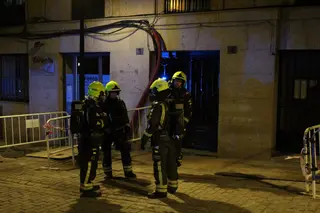 Otra fuga de gas en la plaza del Concilio de Trento moviliza por tercera vez a los bomberos en una semana