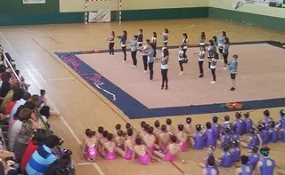 Alba de Tormes acogió una exitosa exhibición de Gimnasia Rítmica y Baile