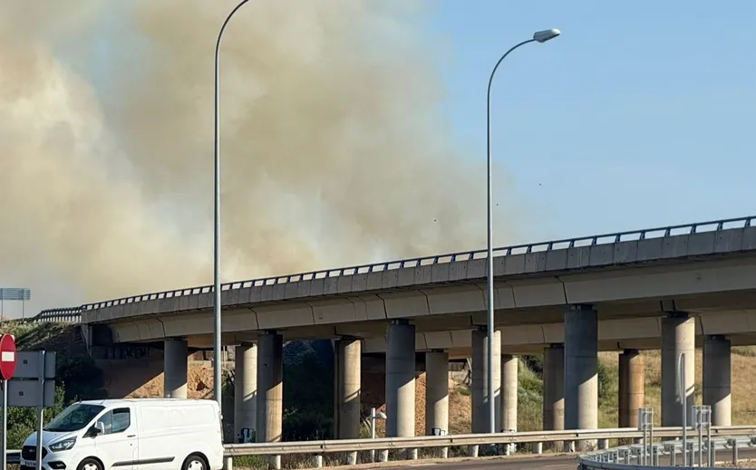 Incendio Puente Aldeatejada
